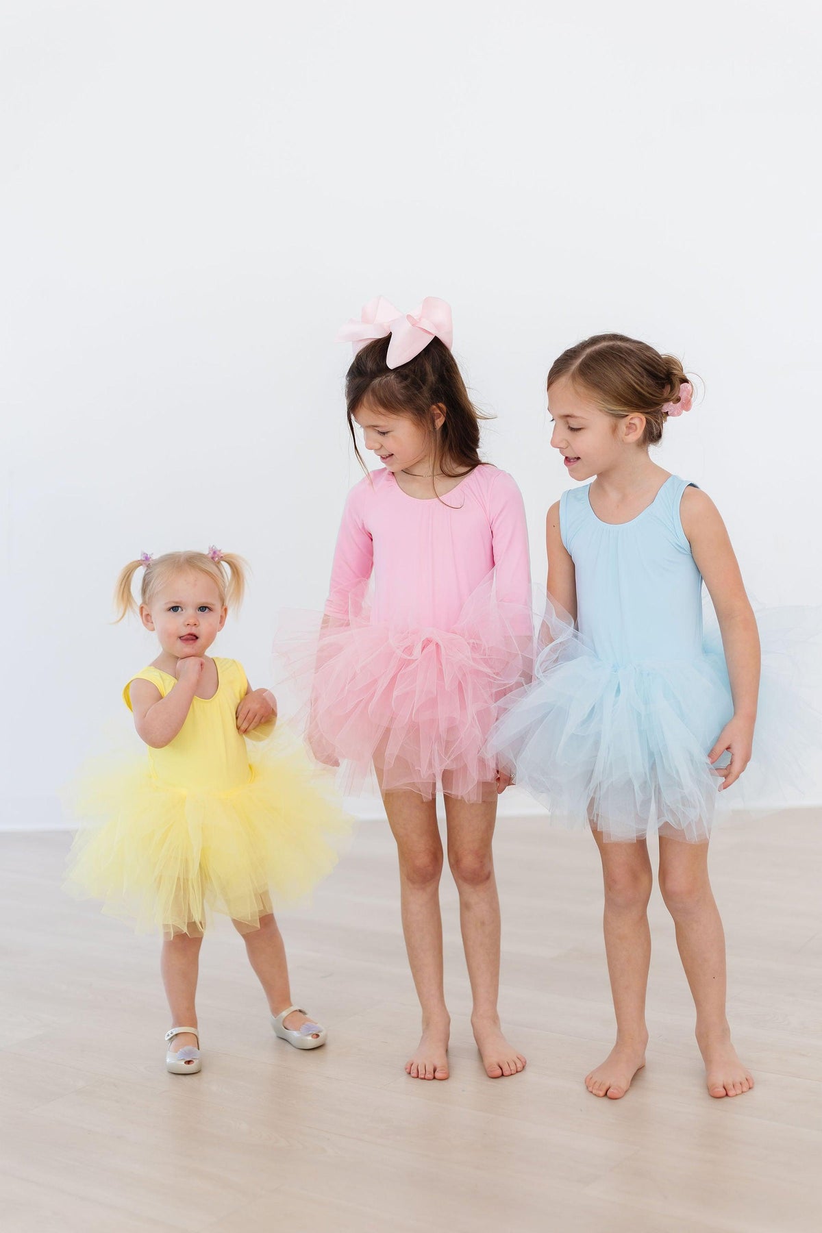 Bubblegum Pink 3/4 Tutu Leotard 2