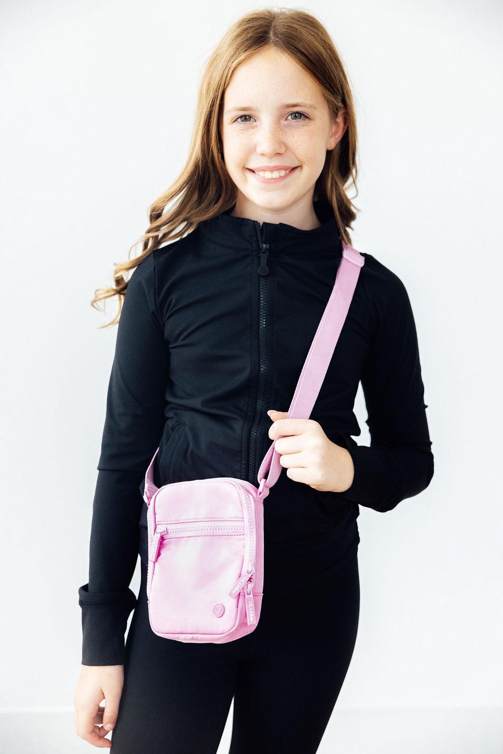 Bubblegum Pink Crossbody Bag 2