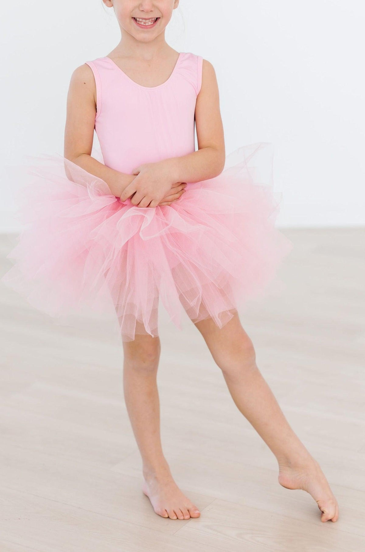 Bubblegum Pink Tank Tutu Leotard 1