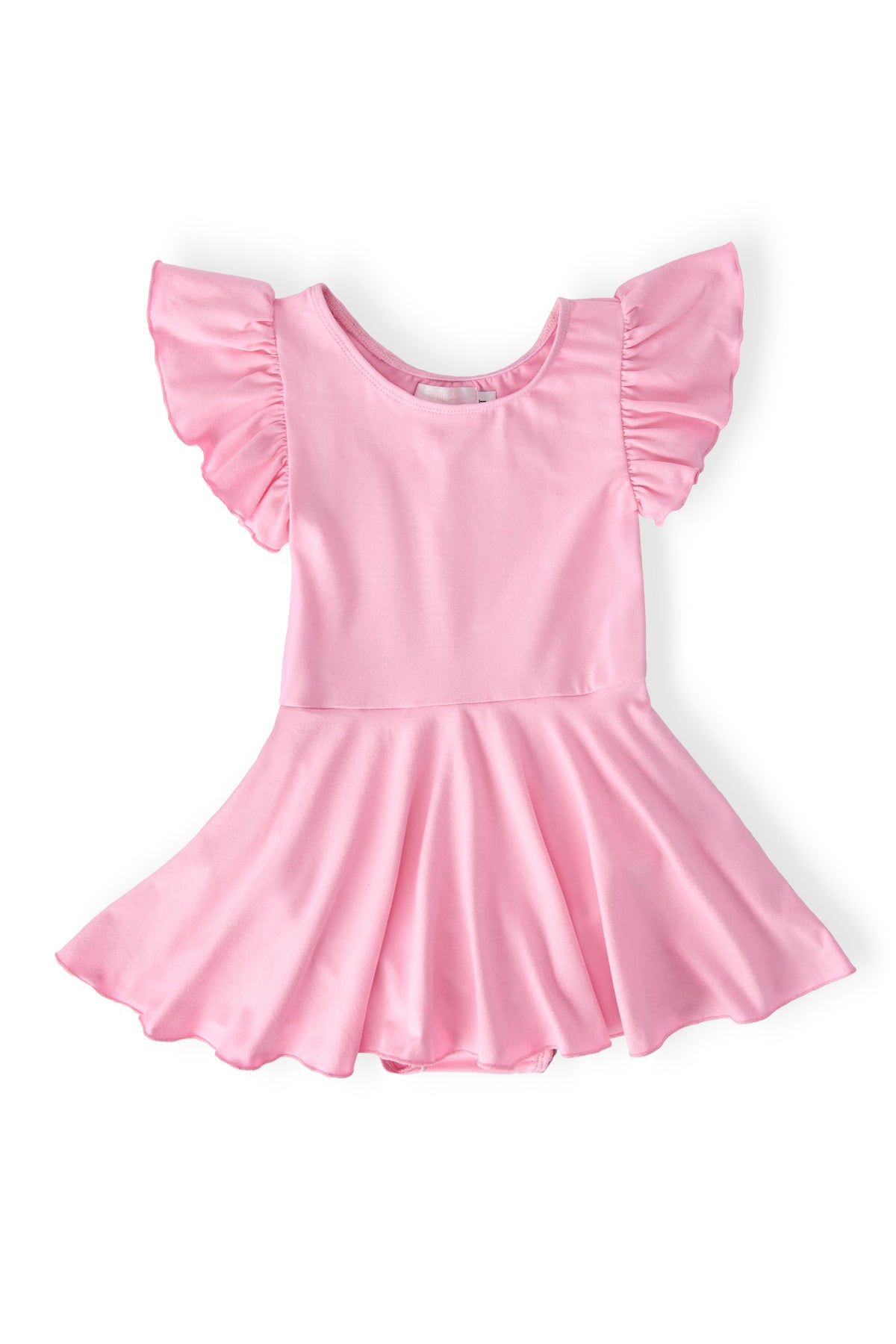 Bubblegum Pink S/S Twirl Leotard 1