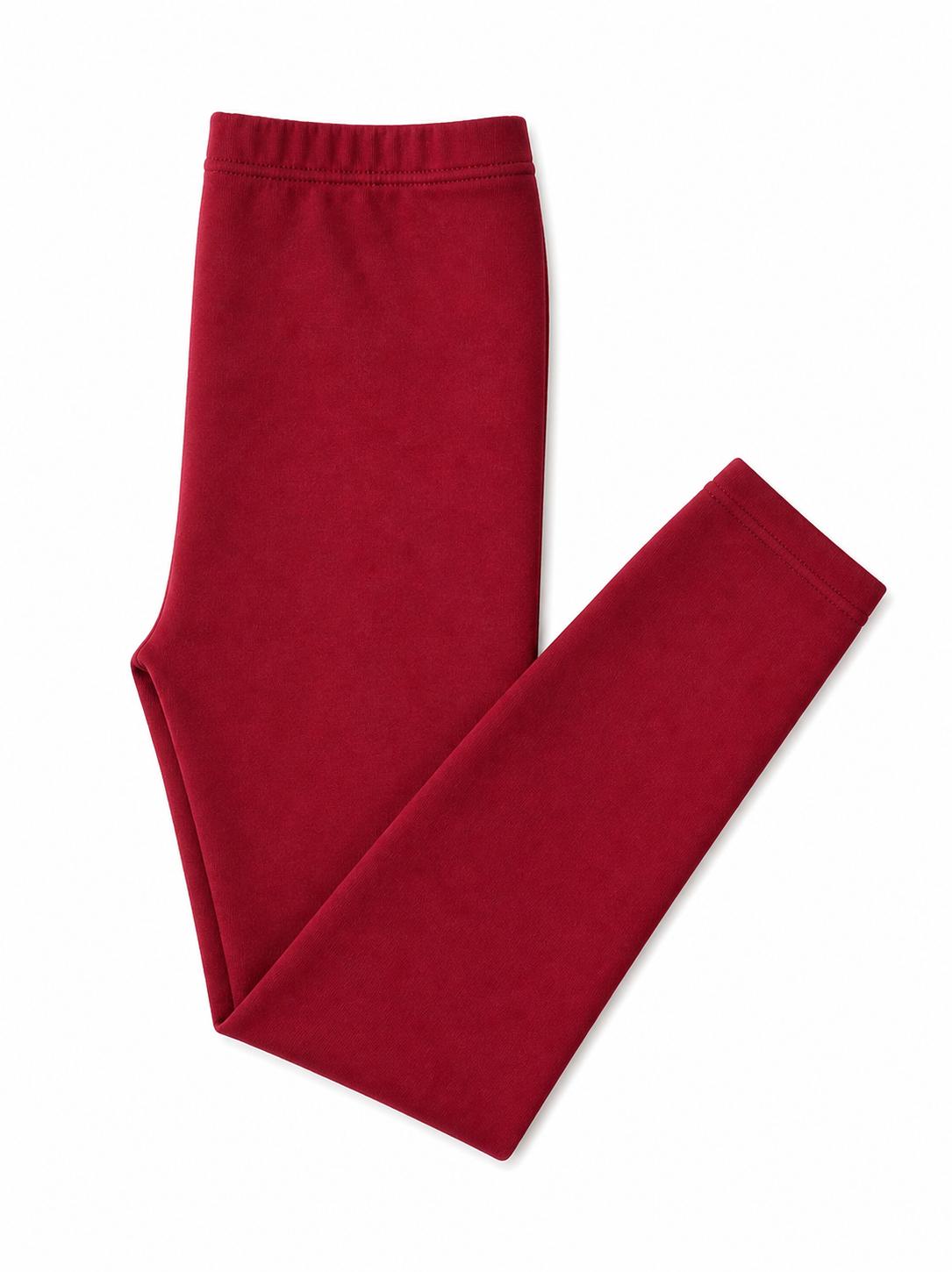 Burgundy Leggings 1