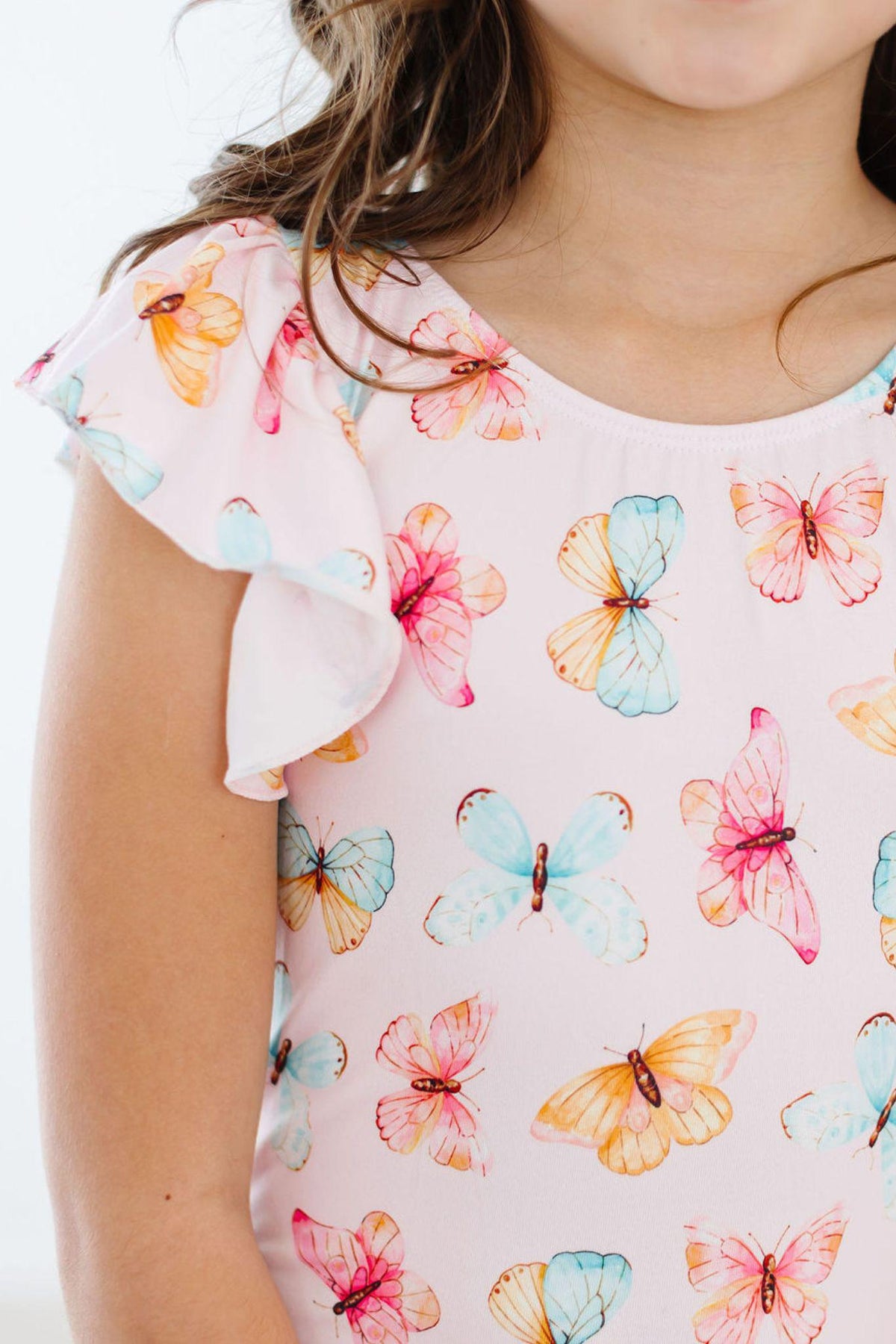 Butterfly Kisses S/S Flutter Sleeve Leotard 2