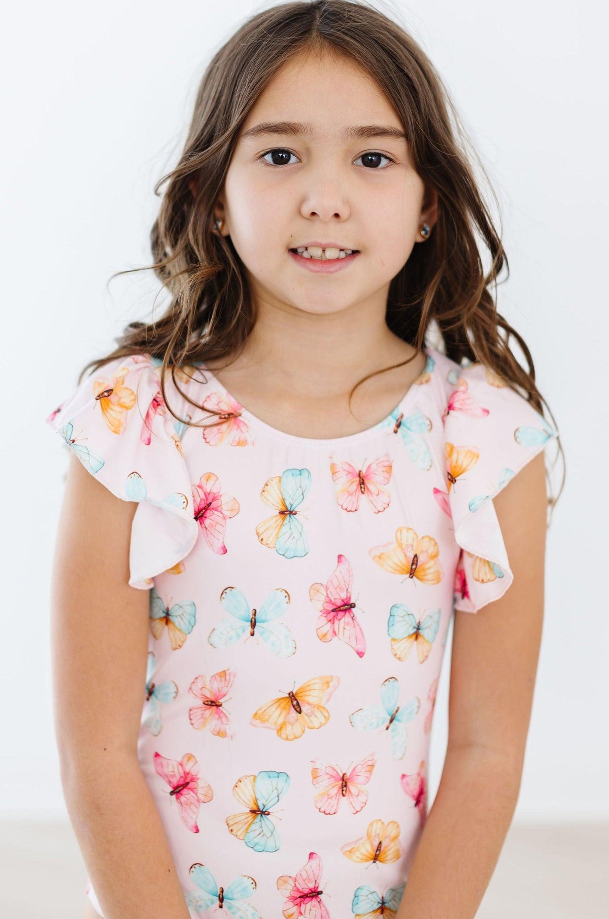 Butterfly Kisses S/S Flutter Sleeve Leotard 3