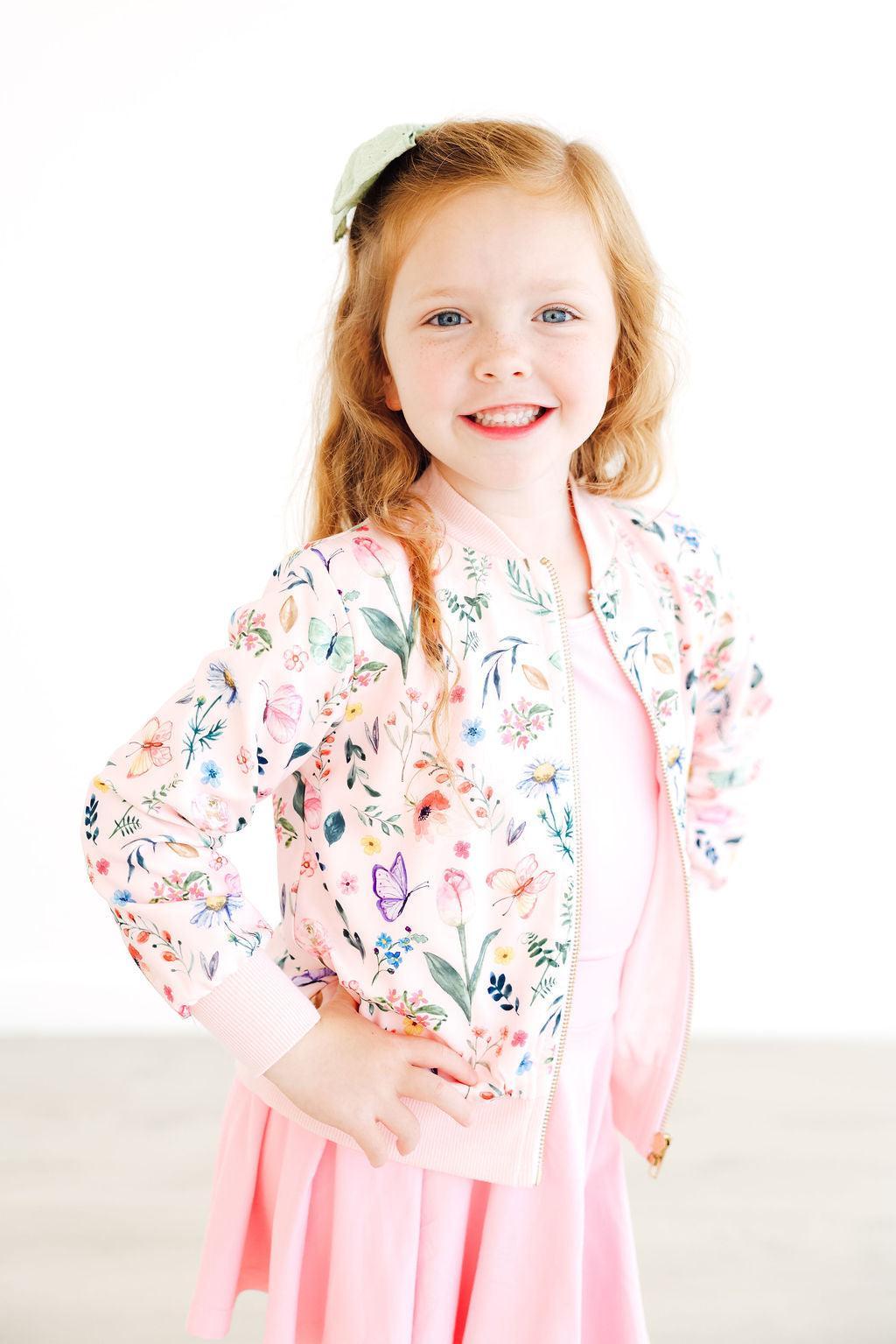 Butterfly Meadows Satin Jacket 6