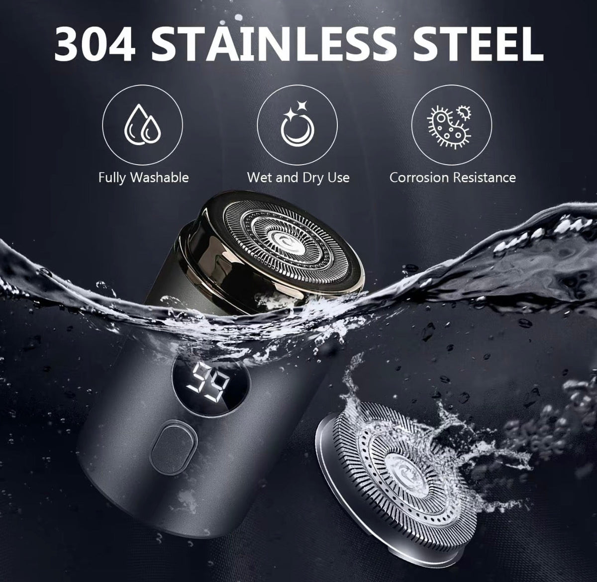 AquaShave Mini Razor 3