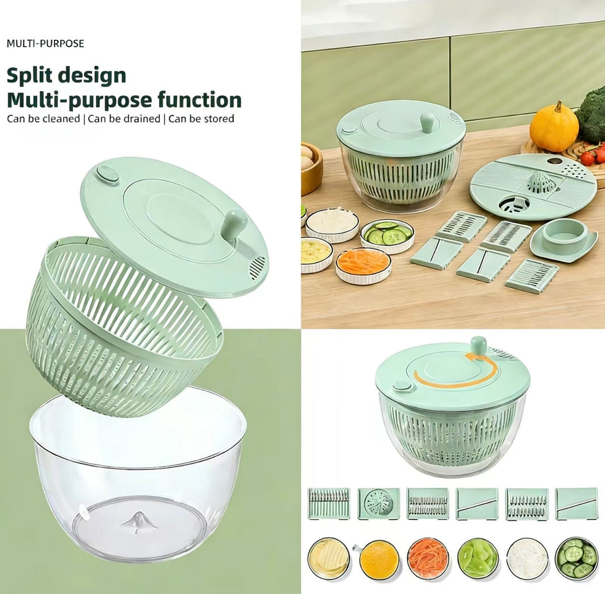FreshSpin Kitchen Prep Set 6