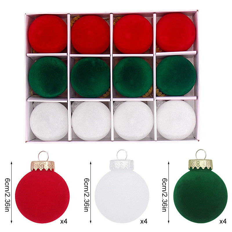 6cm Christmas ball, Christmas tree ornament, holiday decoration 5