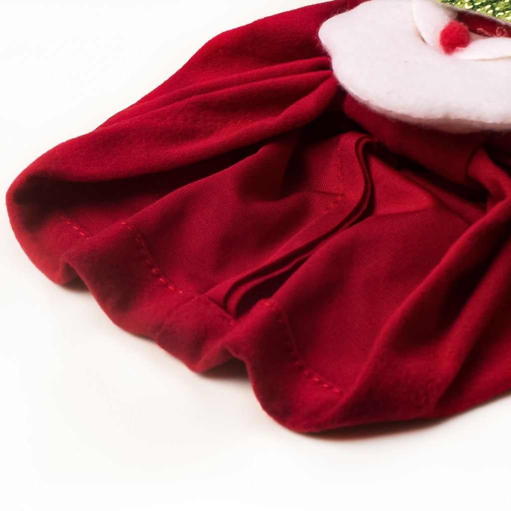 Hat Newborn Christmas Santa Hat Headdress Cozy Hat Infant Head Accessories New Year Holiday Party Hat Props 2