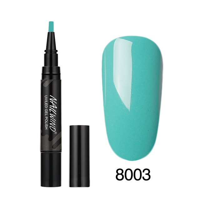 Art Manicure Venalisa 60 Colors Soak Off Enamel Convenience Clean Nail Glue Pen 41