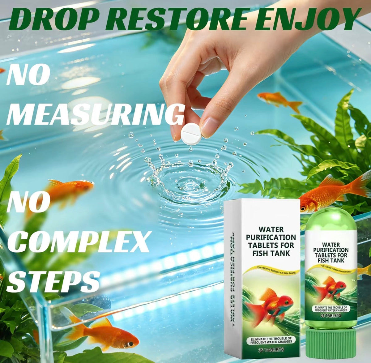 AquaClear Purification Tablets 4