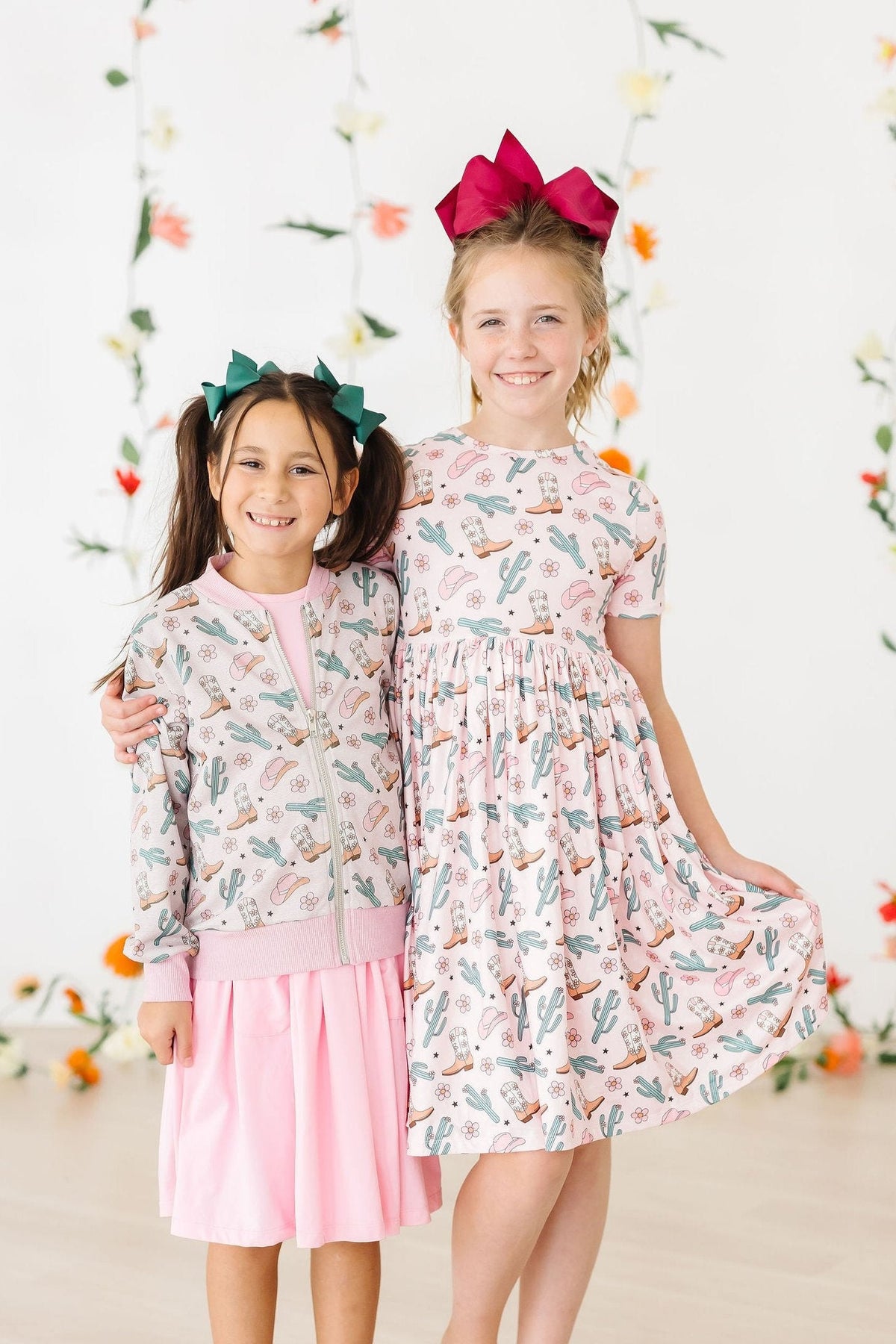 Cactus Cowgirl S/S Pocket Twirl Dress 3