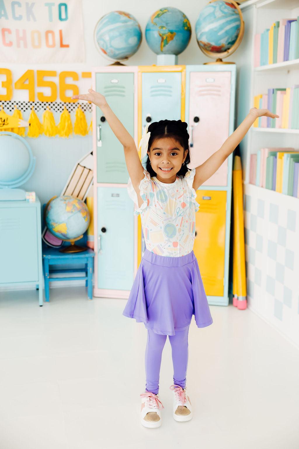 Campus Cutie S/S Ruffle Tee 6