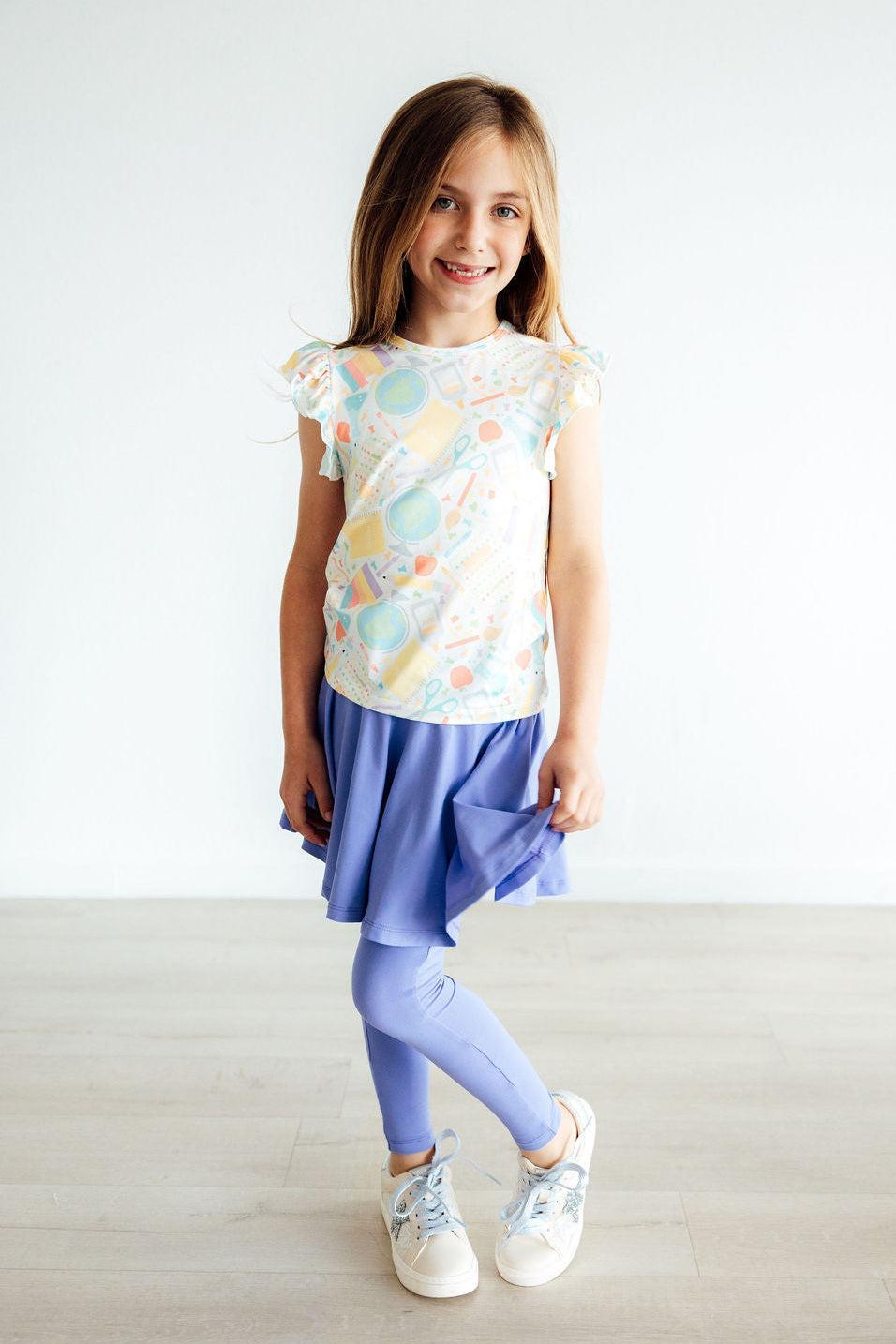 Campus Cutie S/S Ruffle Tee 7