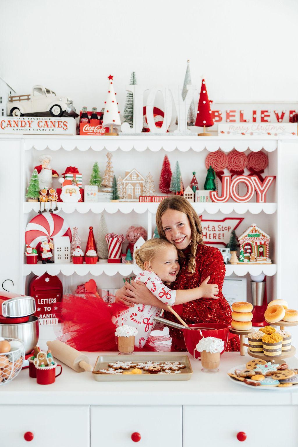 Candy Cane Lane 3/4 Tutu Leotard 4