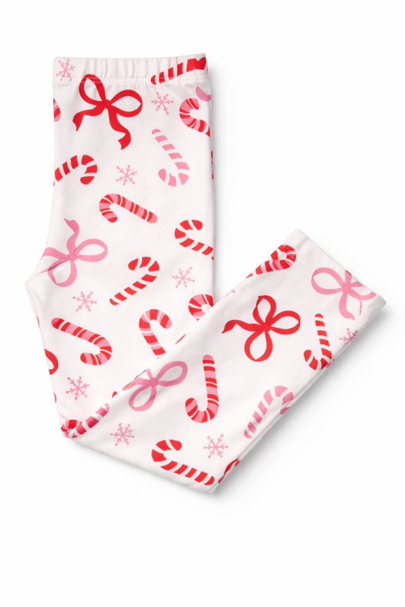 Candy Cane Lane Leggings 1