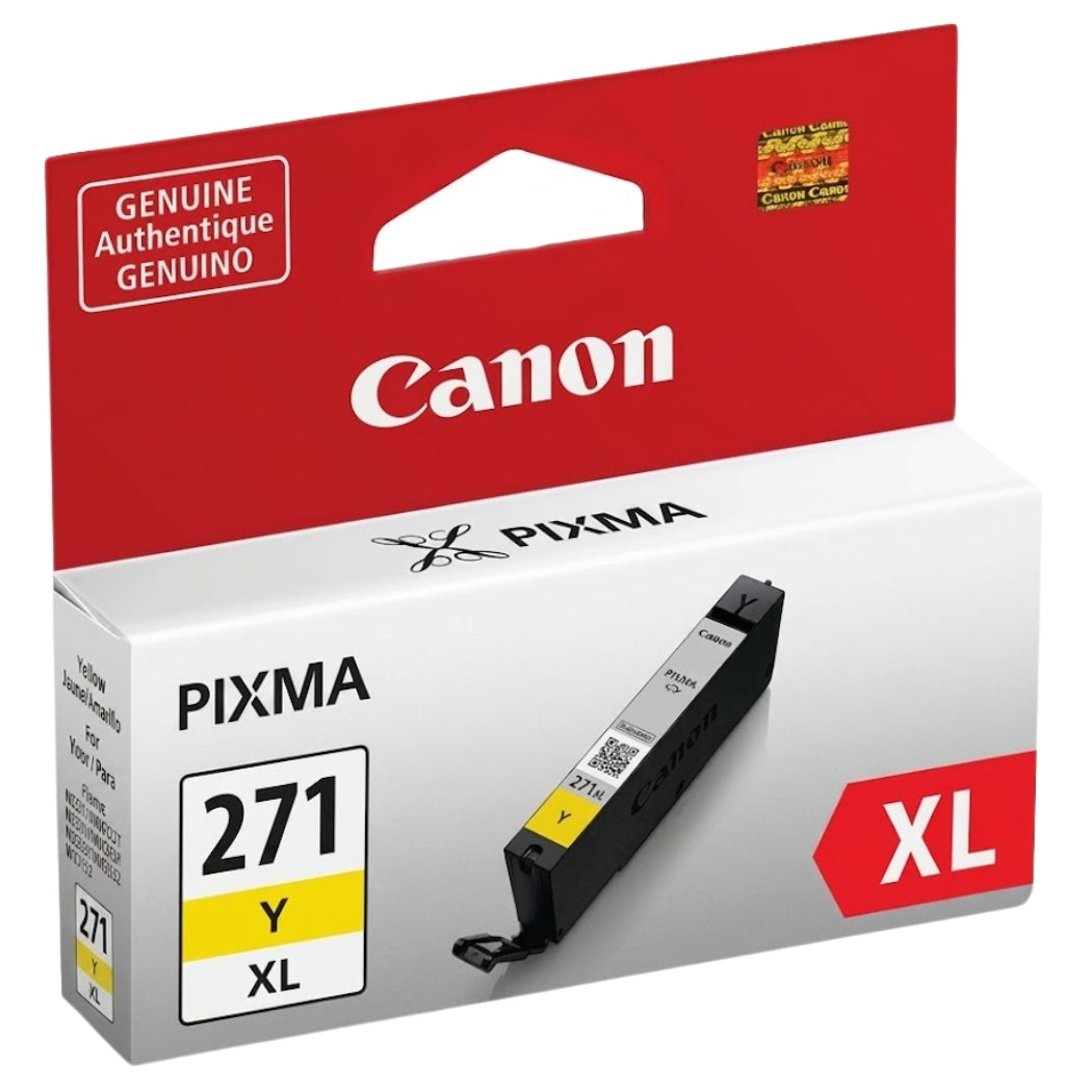 New, Pre-Owned -  CLI-271XL High Yield Yellow Inkjet Cartridge, 0339C001