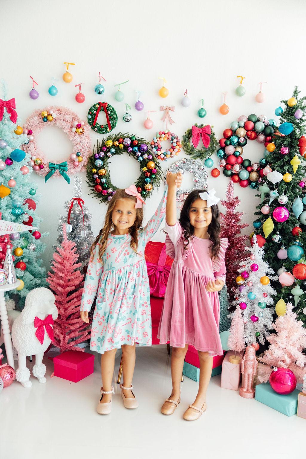 Christmas Cheer L/S Pocket Twirl Dress 7