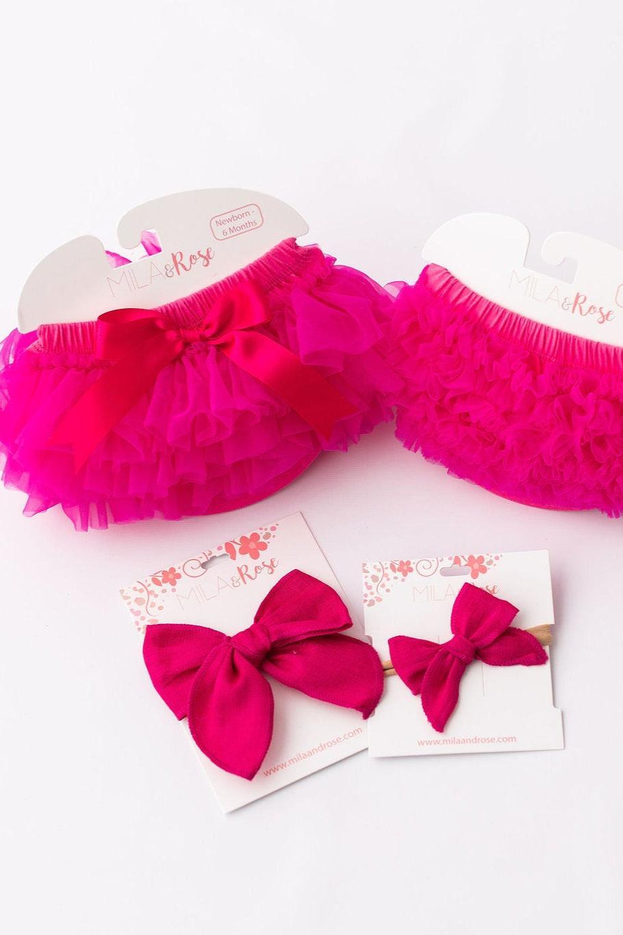 Hot Pink Ruffle Tutu Bloomer 2
