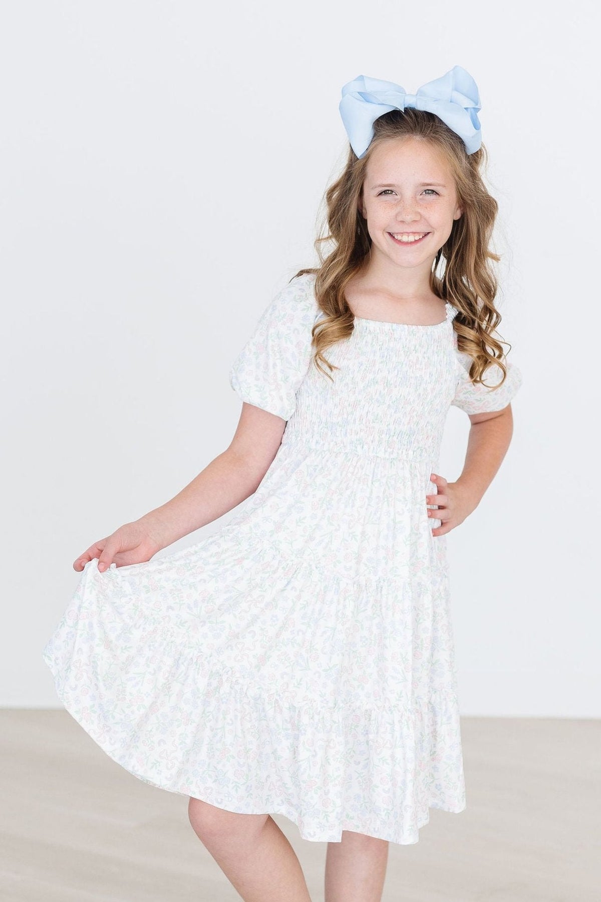 Cloud 9 Smocked Ruffle Dress 3