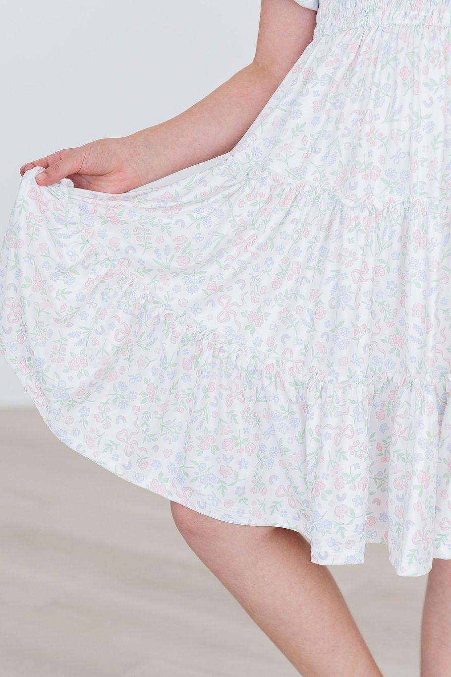 Cloud 9 Smocked Ruffle Dress 4