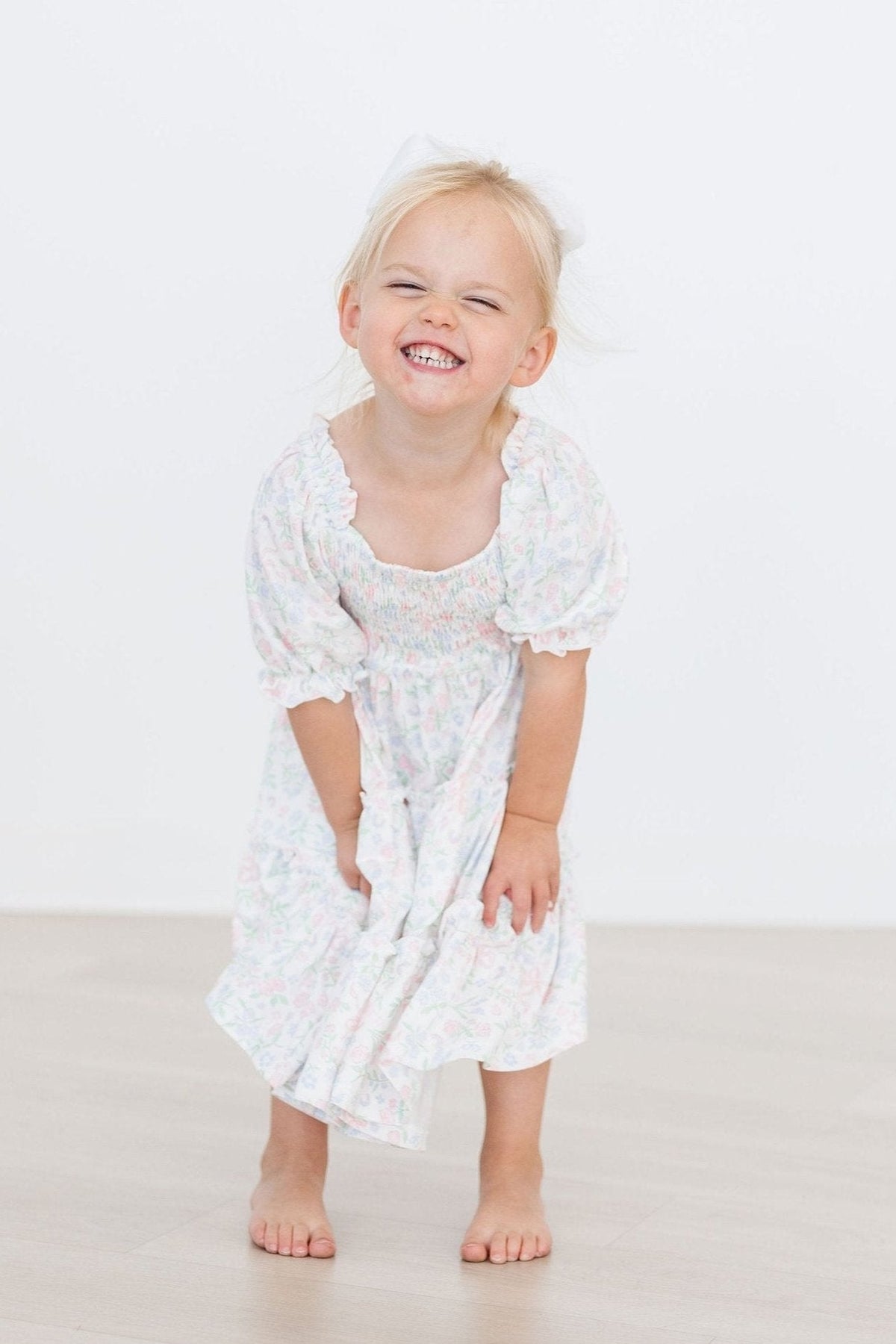 Cloud 9 Smocked Ruffle Dress 6