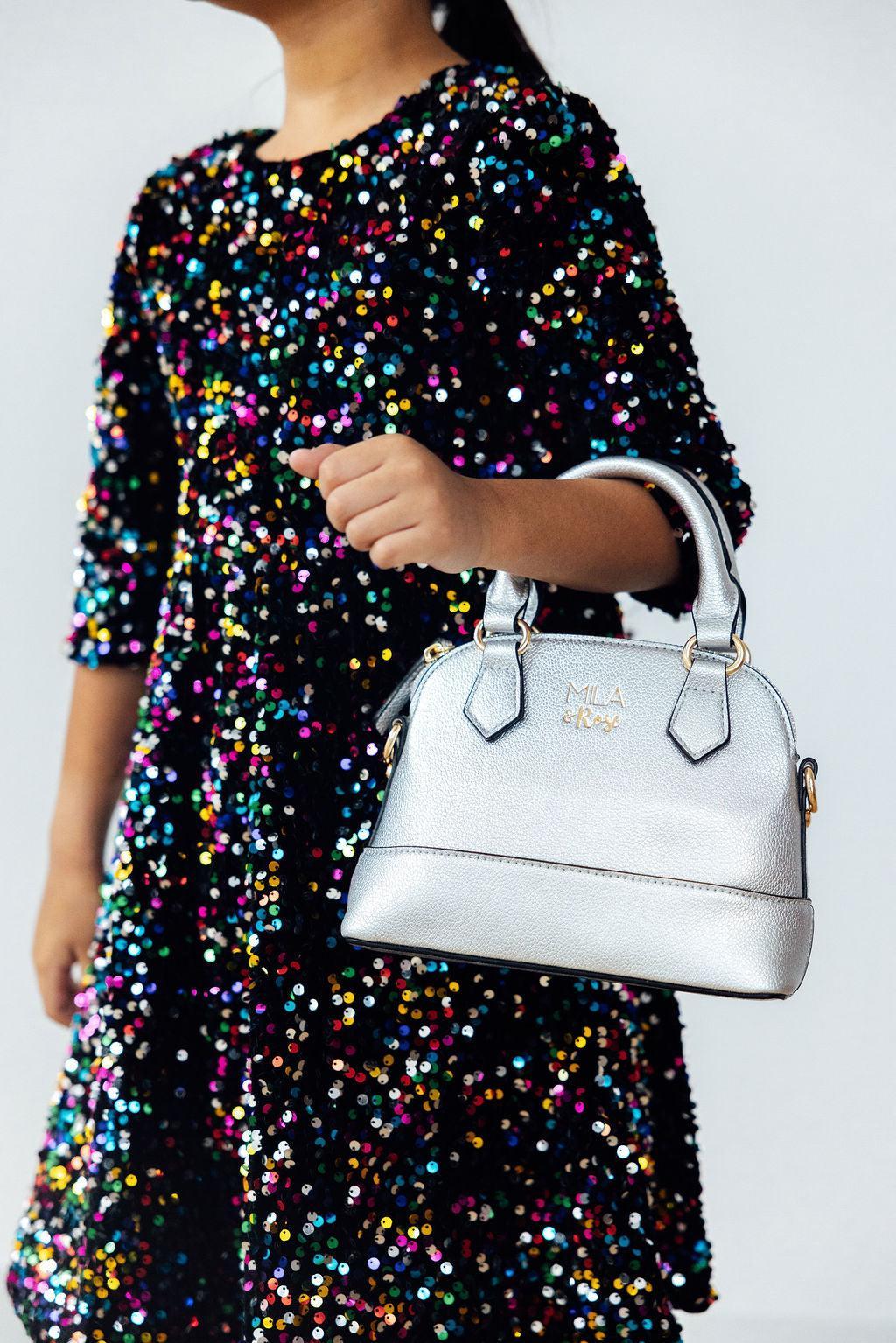Confetti Velvet Sequin Dress 7