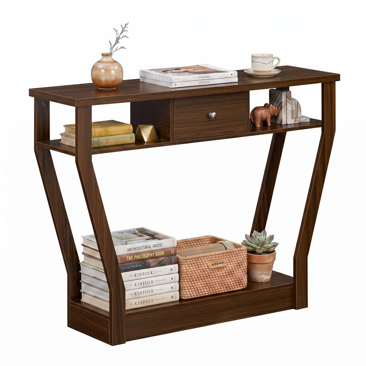 Console Table with Storage Drawer and Shelf, 47-Inch 4