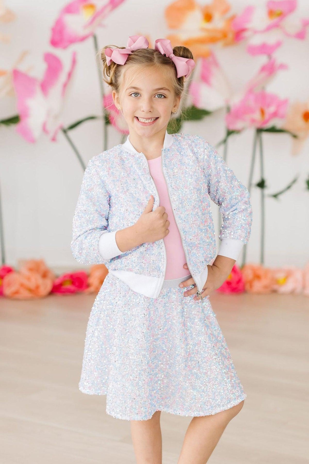 Cotton Candy Sequin Jacket 2