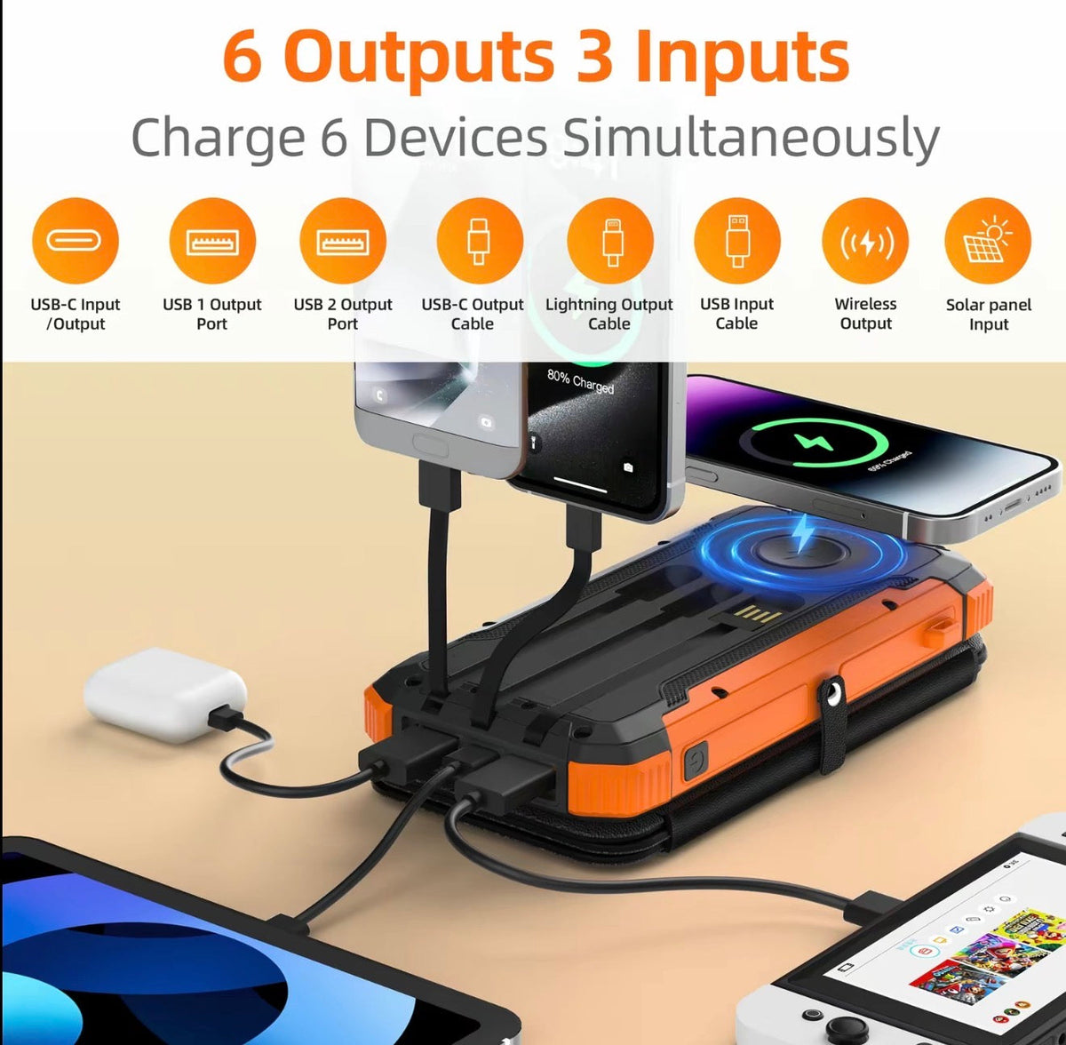 SolarMax Foldable Power Bank 2