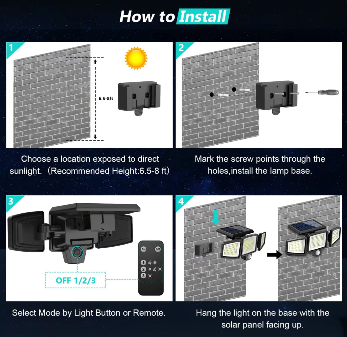 SunGlow Solar Light 8