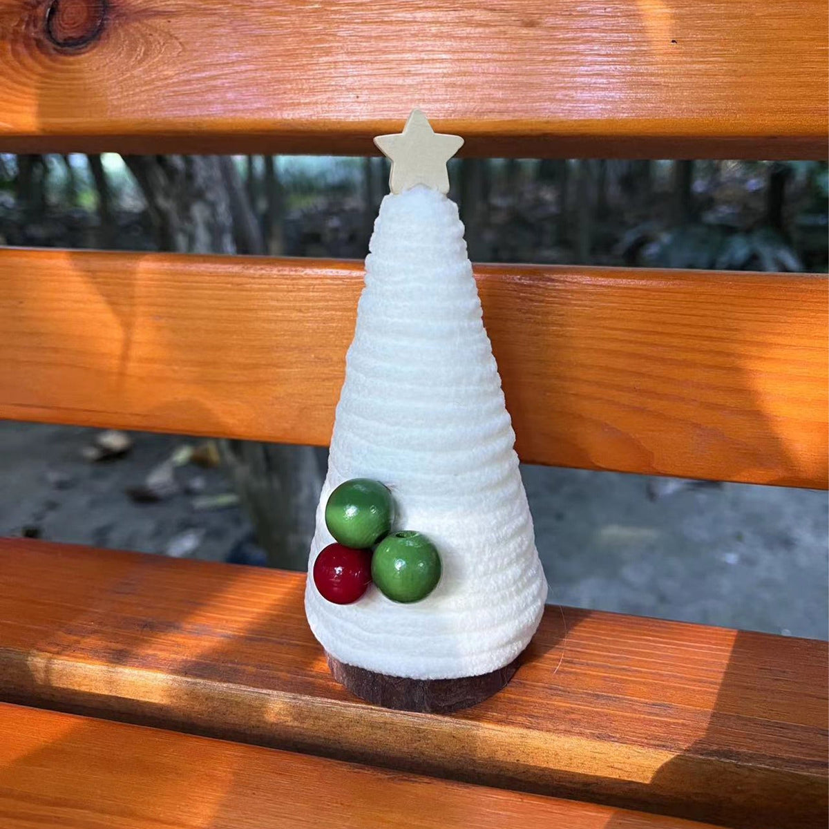 Christmas Mini Christmas Tree Table Shelves Scene Decoration Tray Ornaments 8