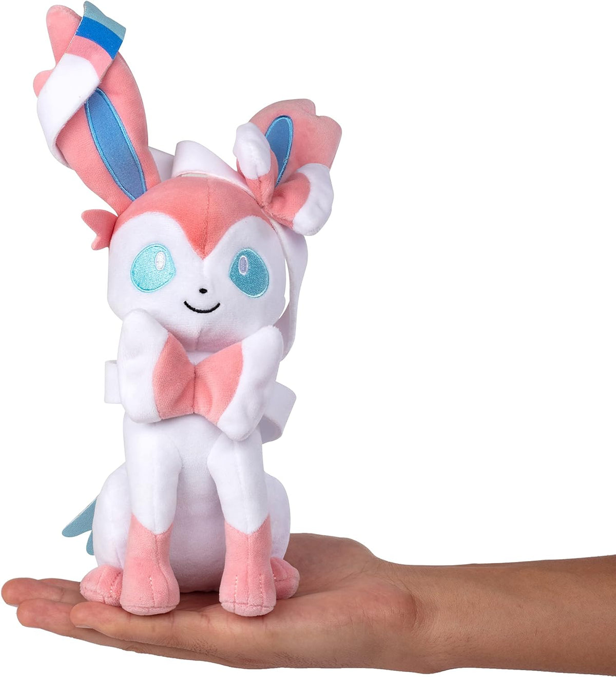 20cm Pokemon Sylveon Plush Toy Kawaii Anime Eevee Espeon Jolteon Vaporeon Stuffed Animal Doll for Children Christmas Gift 4