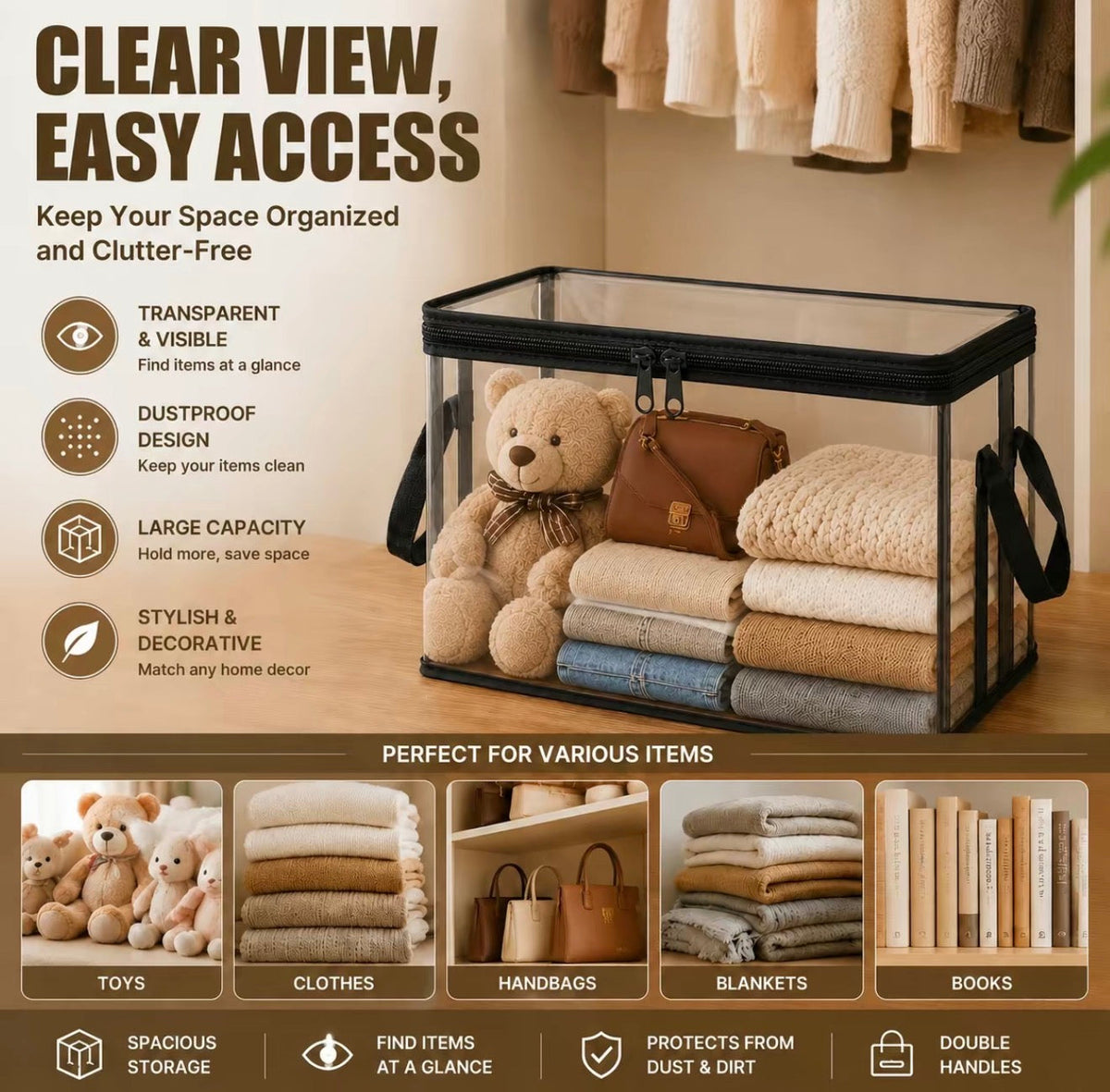 PlushNest Storage Box 6