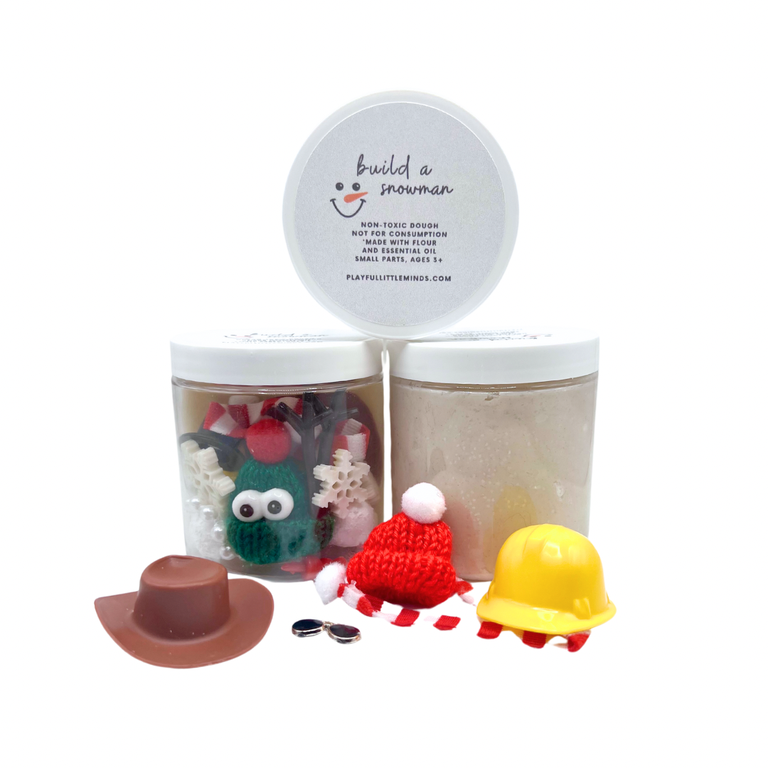 Snowman Dress Up Playdough Kit for Kids 1