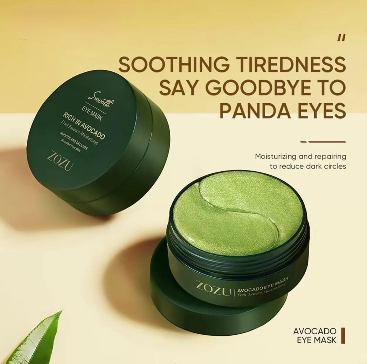 AvocaGlow Eye Mask Pads 4