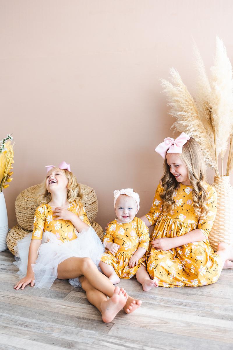 Dandelions in Fall 3/4 Tutu Leotard 2