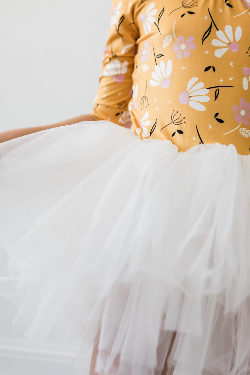 Dandelions in Fall 3/4 Tutu Leotard 5