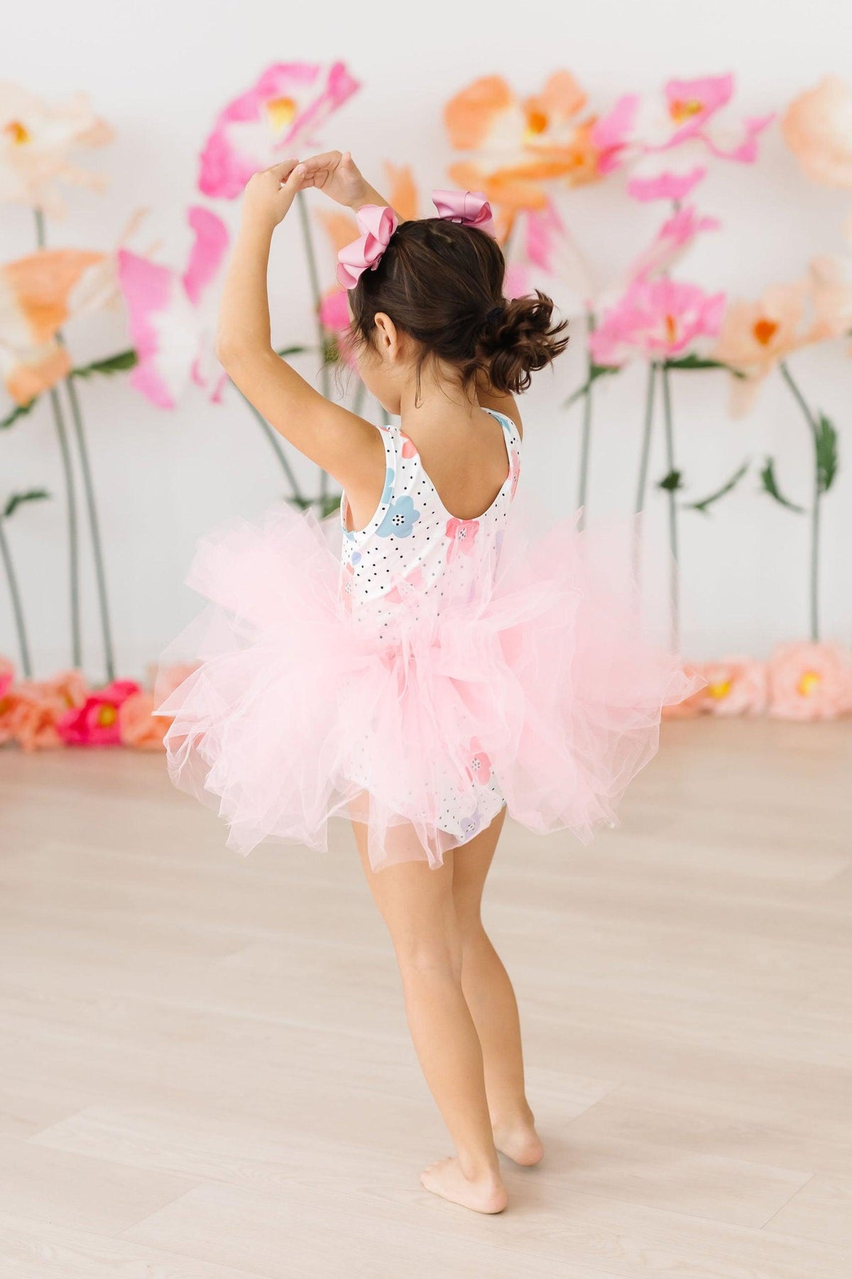 Dots & Daisies Tank Tutu Leotard 3