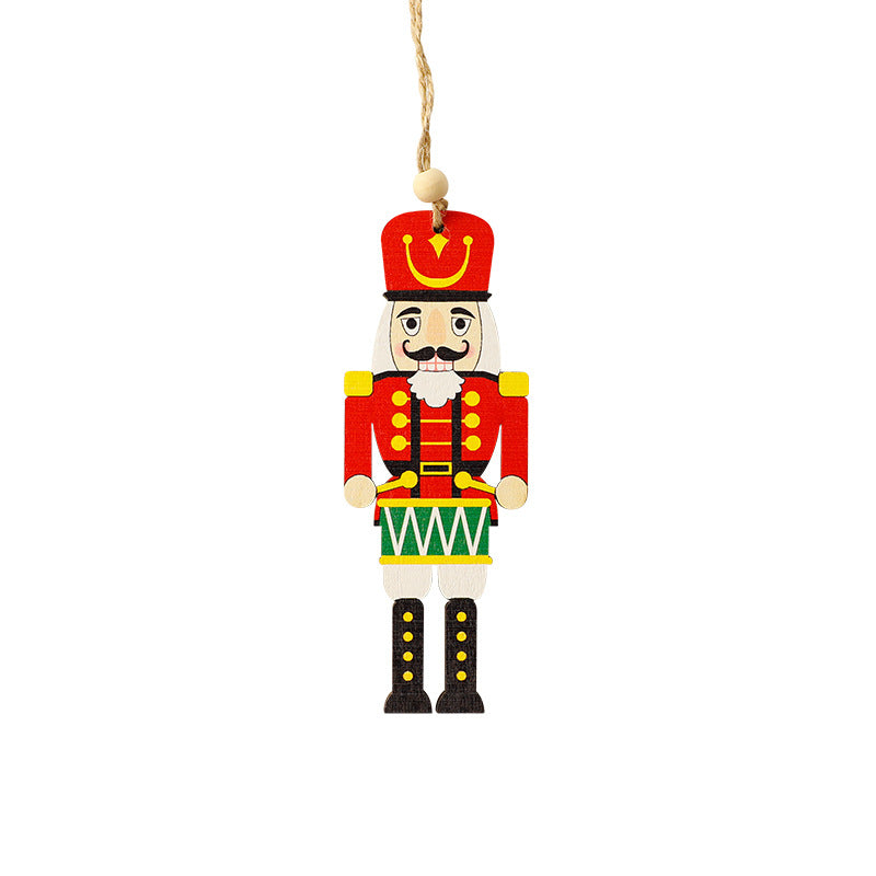 Elk Snowman Christmas Decoration Snowflake Santa Claus Christmas Tree Pendant Christmas Tree Decoration 5