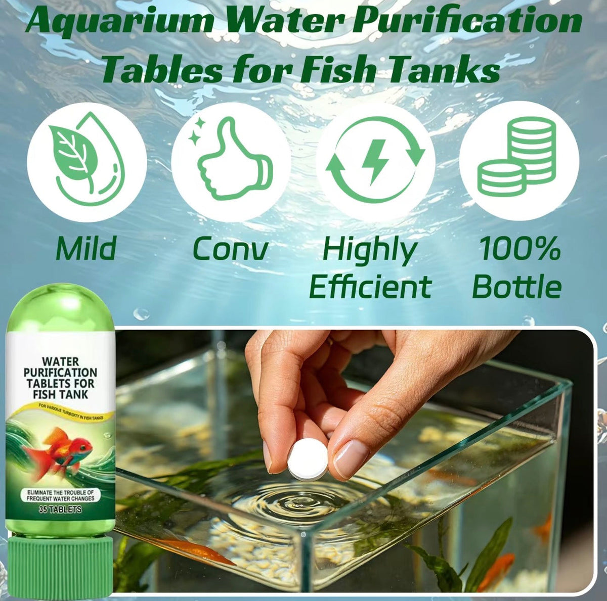 AquaClear Purification Tablets 3