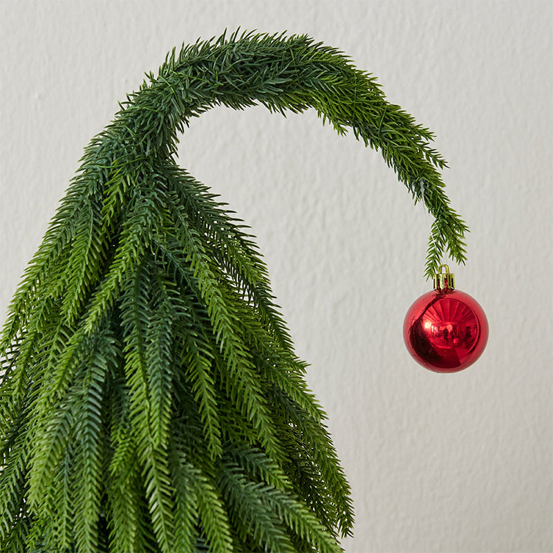 Crooked Neck Christmas Leaves Nobelson Home Small Desktop Ornament 3