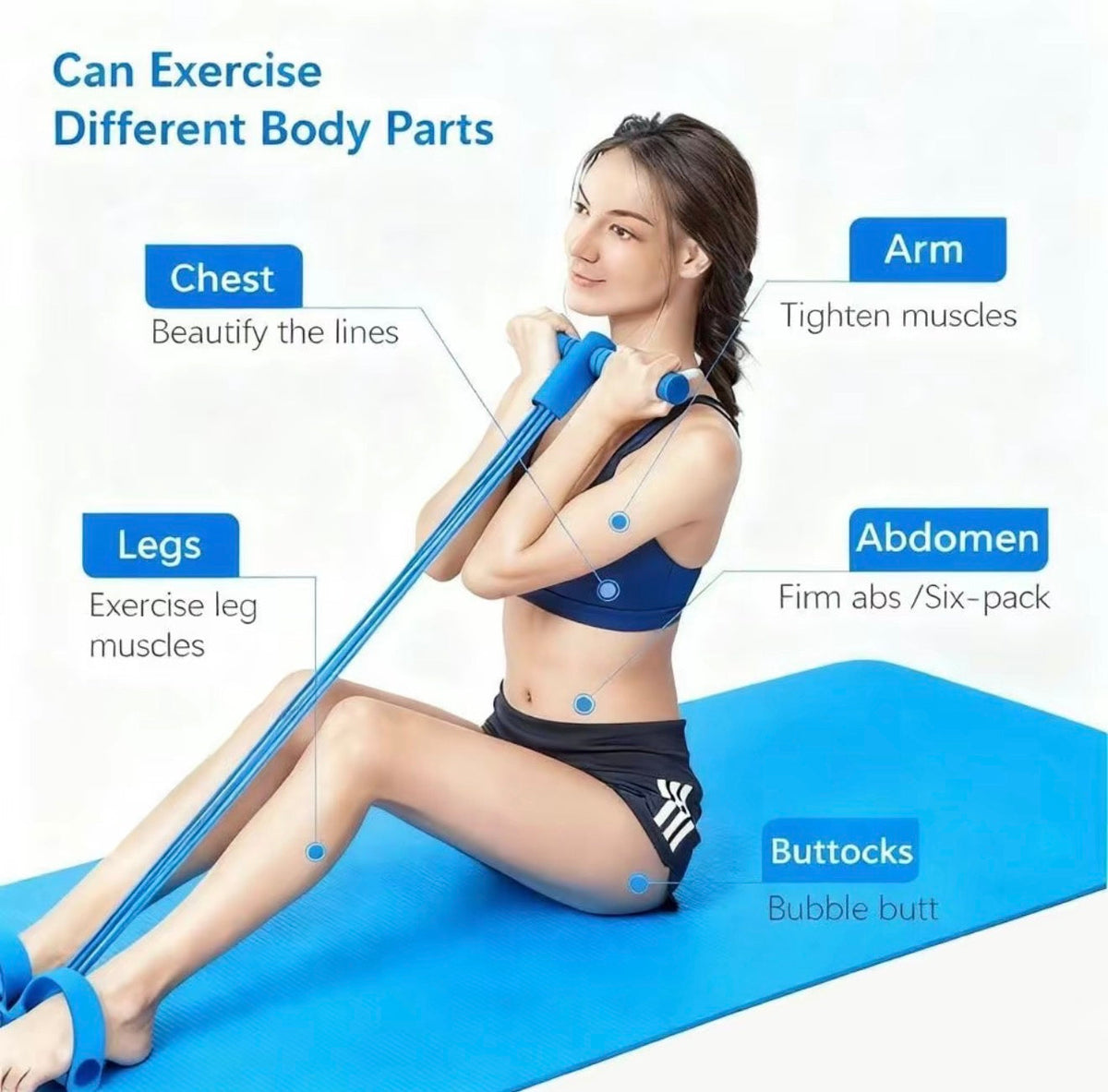 PowerPedal Fitness Bands 6
