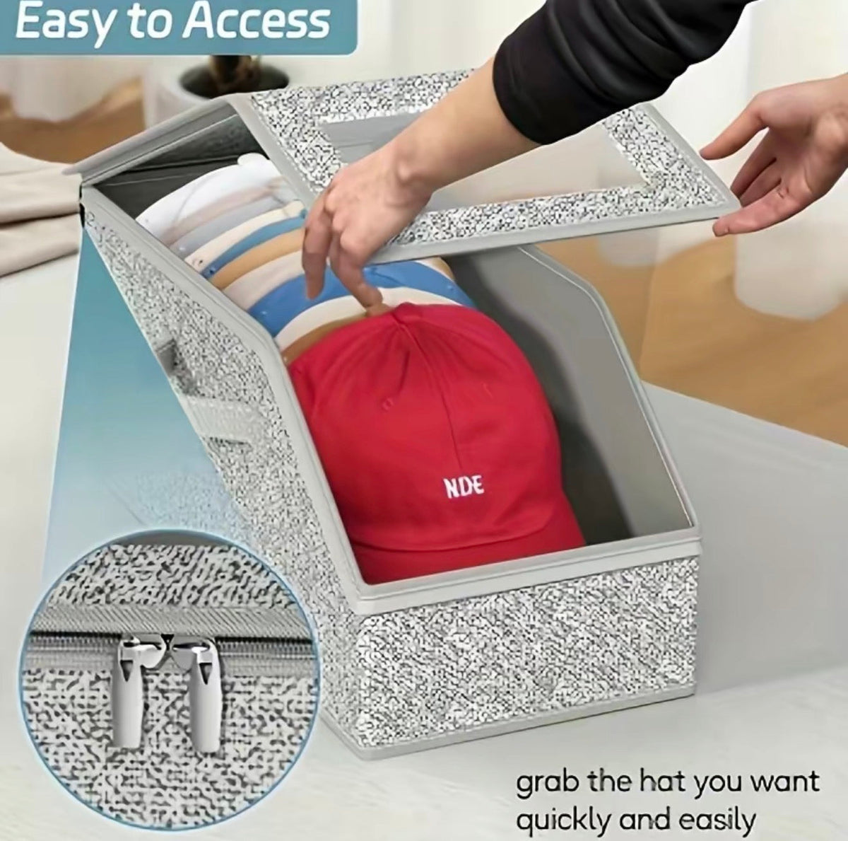 StackPro Baseball Cap Organizer 7