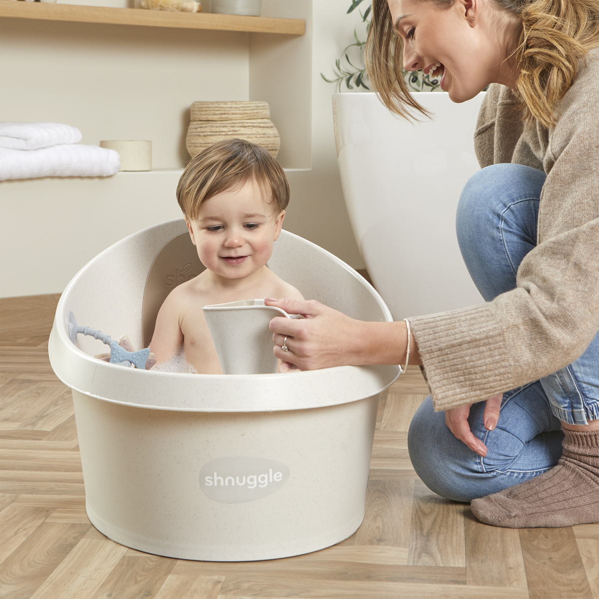 Shnuggle Toddler Bath Tub | Reloved & Sanitized (Refurbished) 16