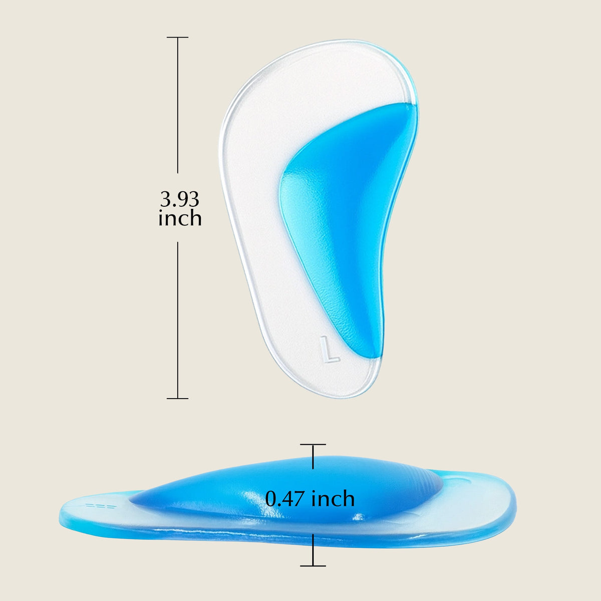 Arch Support Shoe Inserts for Adults & Kids 4
