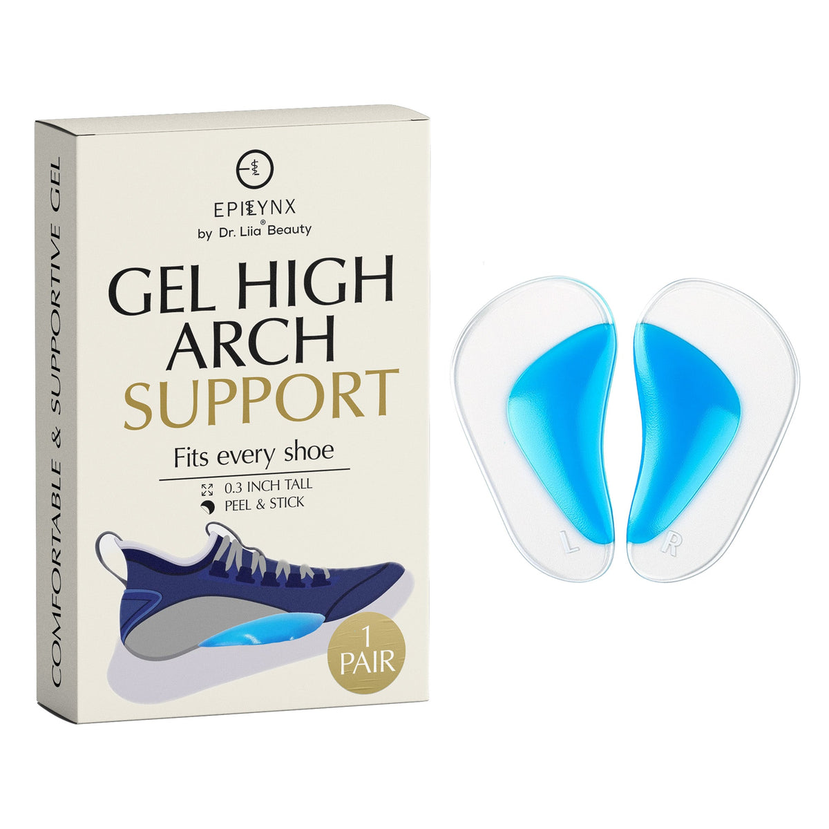 Arch Support Shoe Inserts for Adults & Kids 8