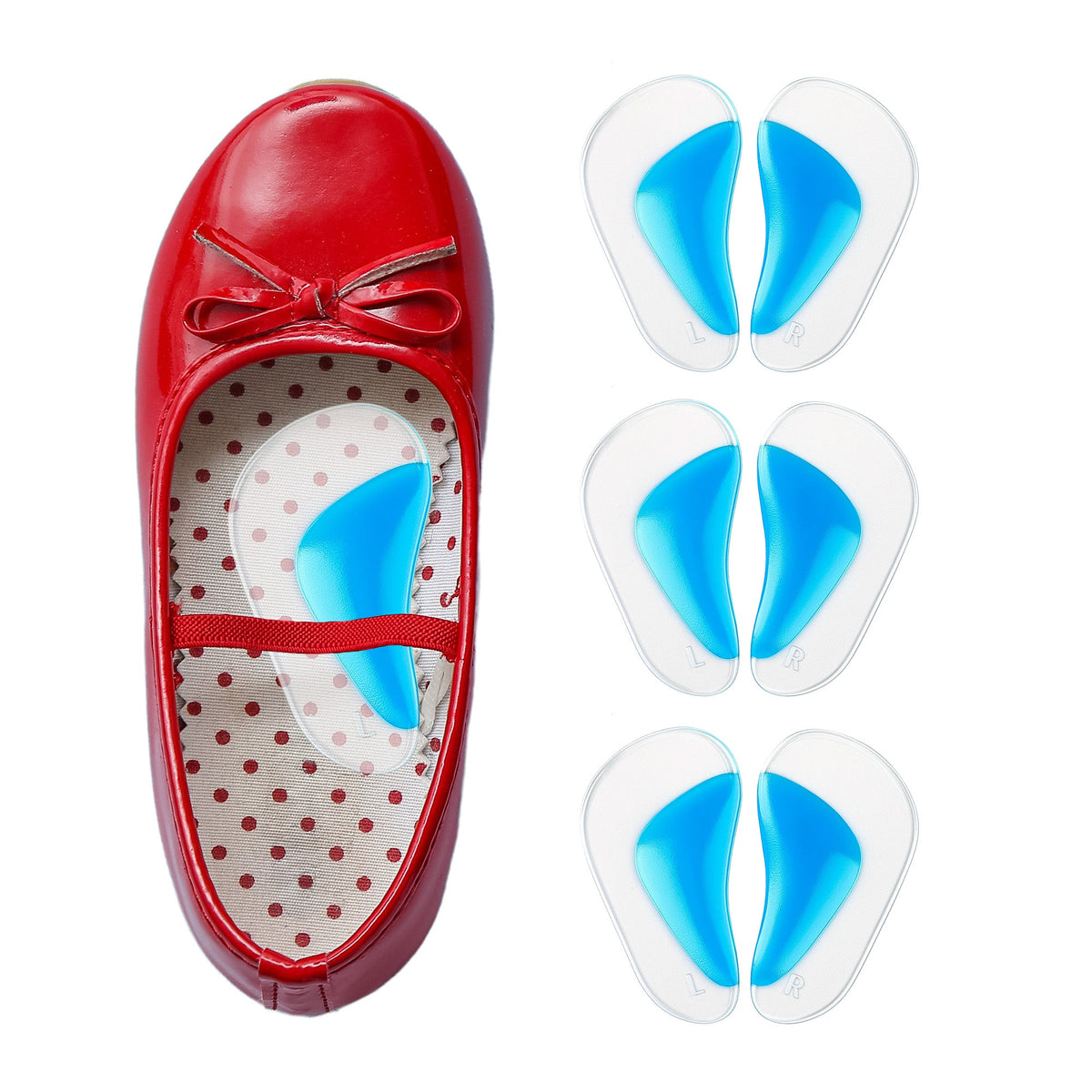 Arch Support Shoe Inserts for Adults & Kids 19