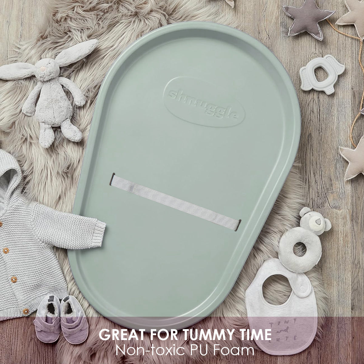 Changing Essentials Kit: Shnuggle Changing Mat + Diaper Pail + Better Bag Liners (90 Day Supply) 12