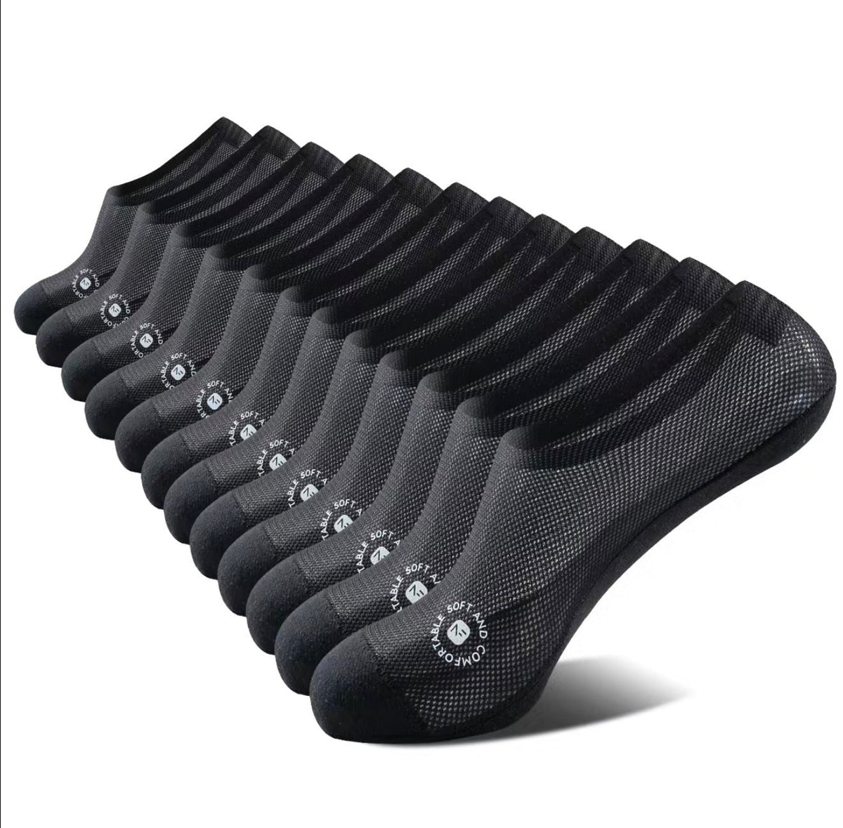 BreezeFit Low-Cut Mesh Socks 7