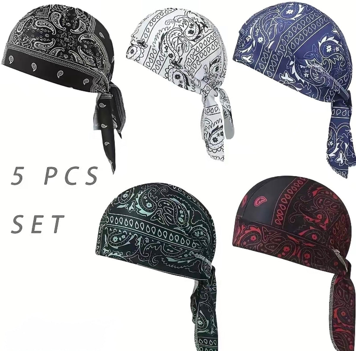 CoolShield Pirate Head Wrap Cap 1